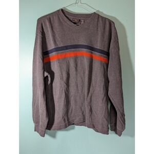 Route 66 Long Sleeve Shirt Size XL Blue Gray Orange